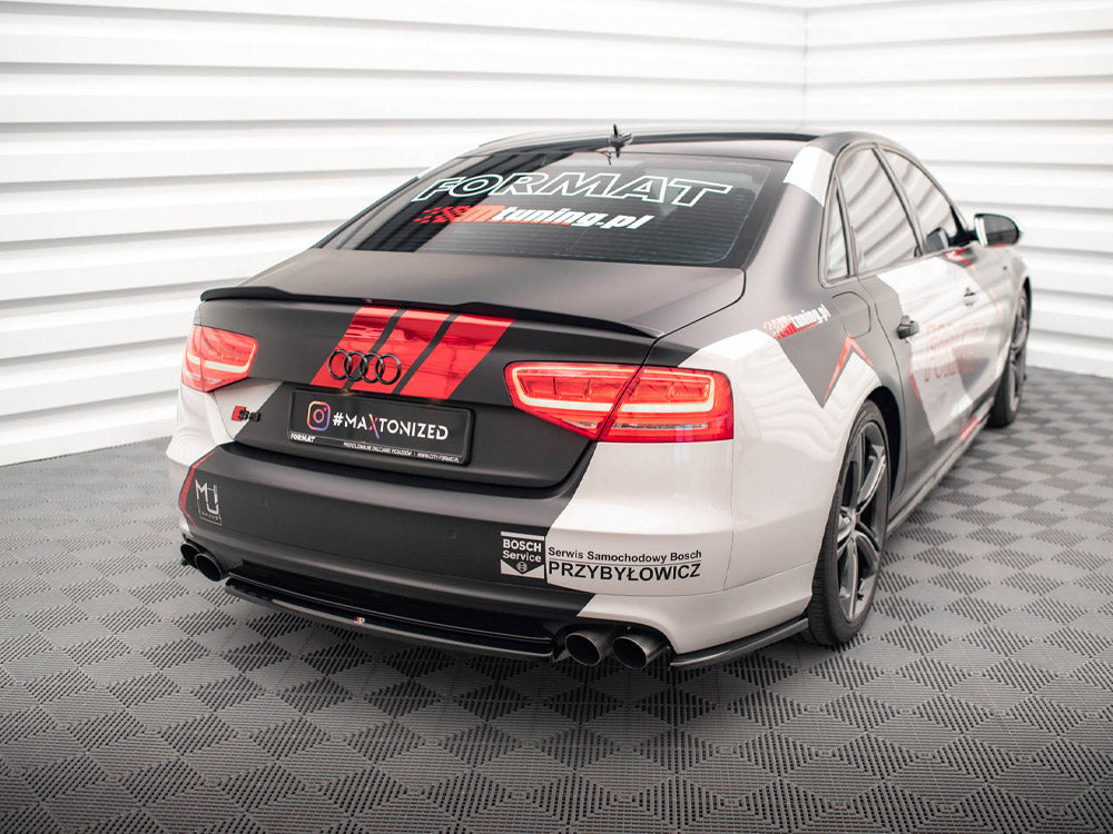 Audi - S8 D4: Maxton Central Rear Splitter