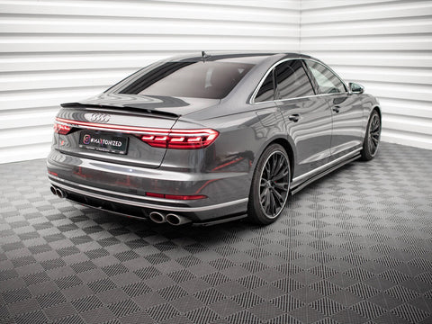 Audi - S8 D5: Maxton Rear Side Splitters V1