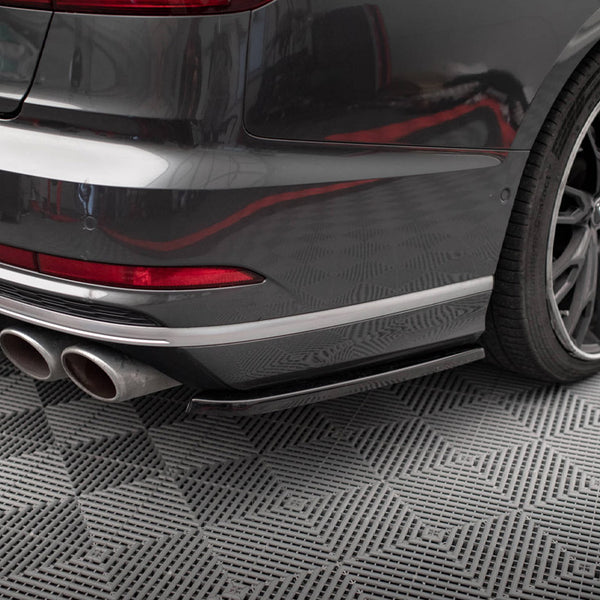 Audi - S8 D5: Maxton Rear Side Splitters V1