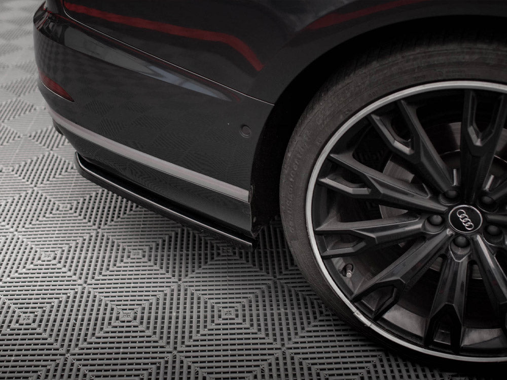 Audi - S8 D5: Maxton Rear Side Splitters V1