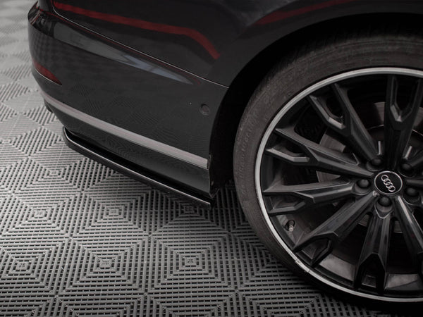 Audi - S8 D5: Maxton Rear Side Splitters V1