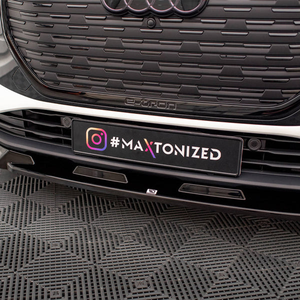 Audi - Q4 e-Tron Sportback MK1: Maxton Front Splitter V1