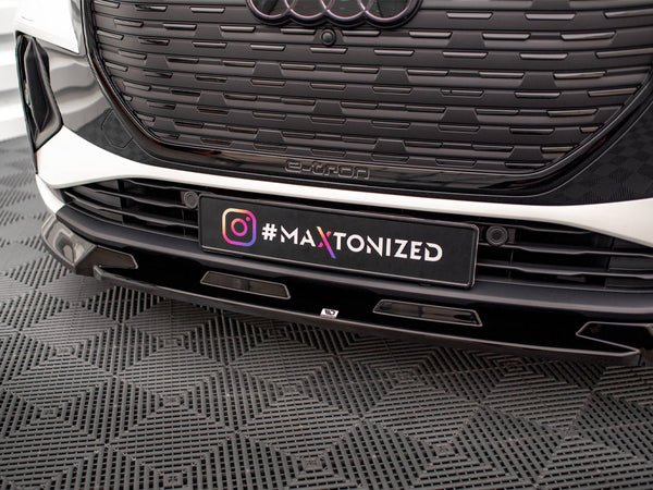 Audi - Q4 e-Tron Sportback MK1: Maxton Front Splitter V1