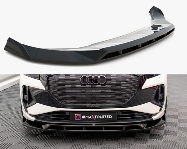 Audi - Q4 e-Tron Sportback MK1: Maxton Front Splitter V2