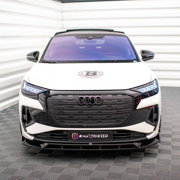 Audi - Q4 e-Tron Sportback MK1: Maxton Front Splitter V2