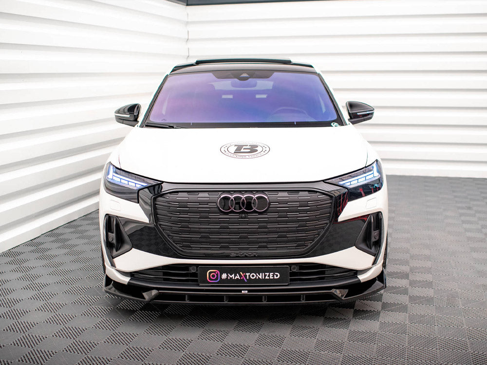 Audi - Q4 e-Tron Sportback MK1: Maxton Front Splitter V2