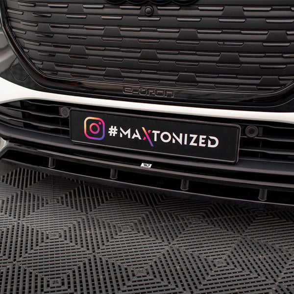 Audi - Q4 e-Tron Sportback MK1: Maxton Front Splitter V2
