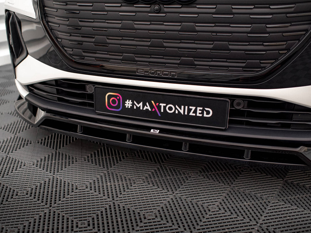 Audi - Q4 e-Tron Sportback MK1: Maxton Front Splitter V2