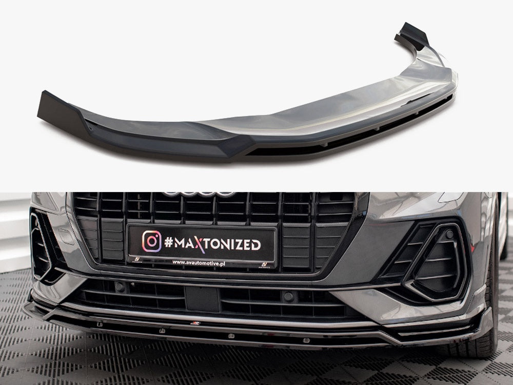 Audi - Q3 Sportback / SUV S Line F3: Maxton Front Splitter V4