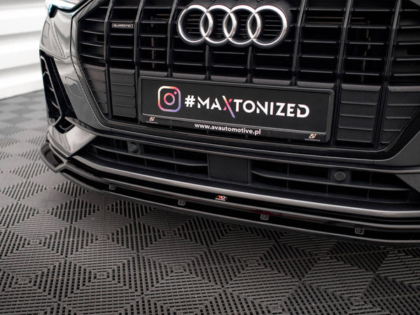 Audi - Q3 Sportback / SUV S Line F3: Maxton Front Splitter V4