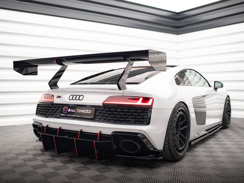 Audi - R8 MK2 Facelift: Maxton Rear Side Splitters