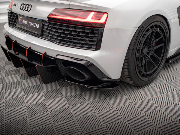 Audi - R8 MK2 Facelift: Maxton Rear Side Splitters