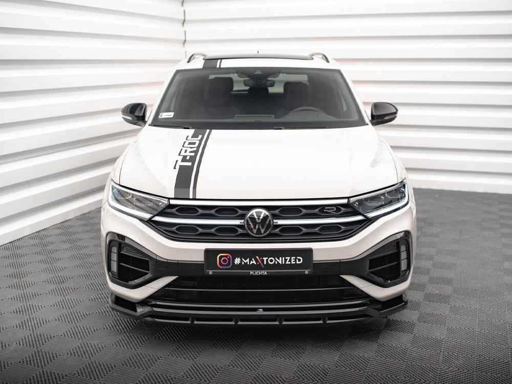 VW - T-Roc R / R Line MK1 Facelift: Maxton Front Splitter V1