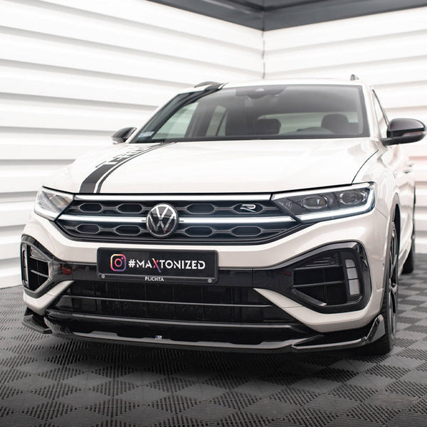 VW - T-Roc R / R Line MK1 Facelift: Maxton Front Splitter V2