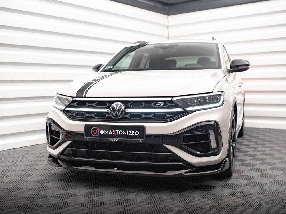 VW - T-Roc R / R Line MK1 Facelift: Maxton Front Splitter V2