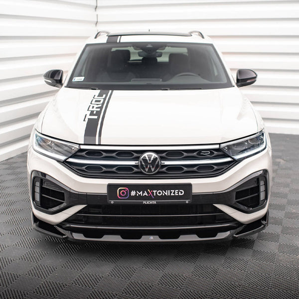 VW - T-Roc R / R Line MK1 Facelift: Maxton Front Splitter V2
