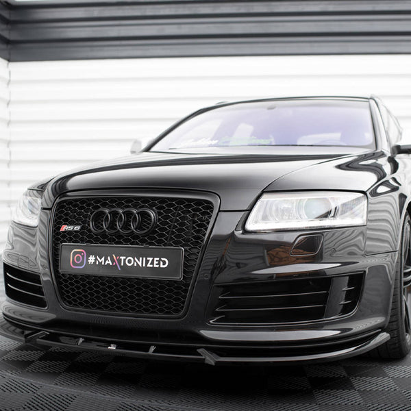 Audi - RS6 Avant C6: Maxton Front Splitter V2