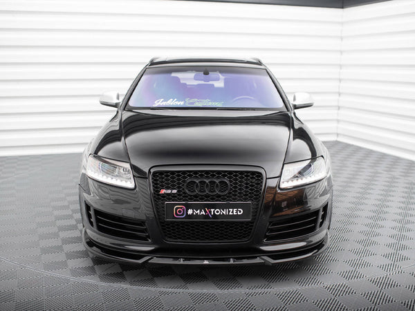 Audi - RS6 Avant C6: Maxton Front Splitter V2
