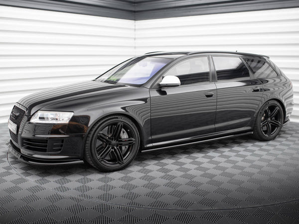 Audi - RS6 Avant C6: Maxton Side Skirts V2