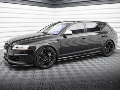 Audi - RS6 Avant C6: Maxton Side Skirts V2