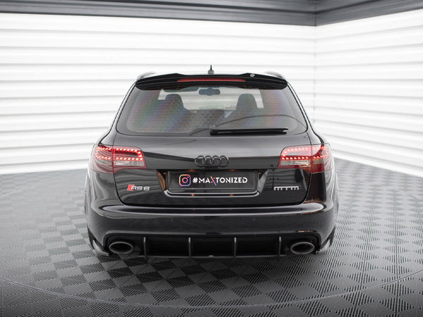 Audi - RS6 Avant C6: Maxton Rear Side Splitters