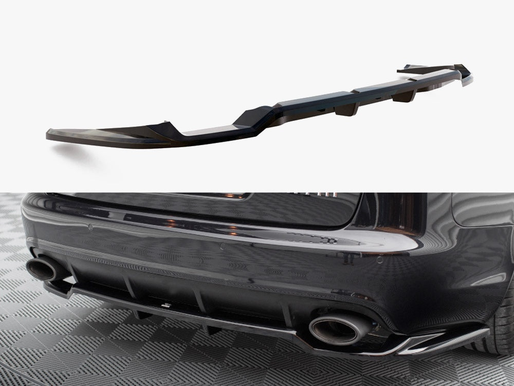 Audi - RS6 Avant C6: Maxton Central Rear Splitter (Vertical Bars)