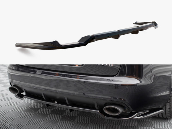 Audi - RS6 Avant C6: Maxton Central Rear Splitter (Vertical Bars)