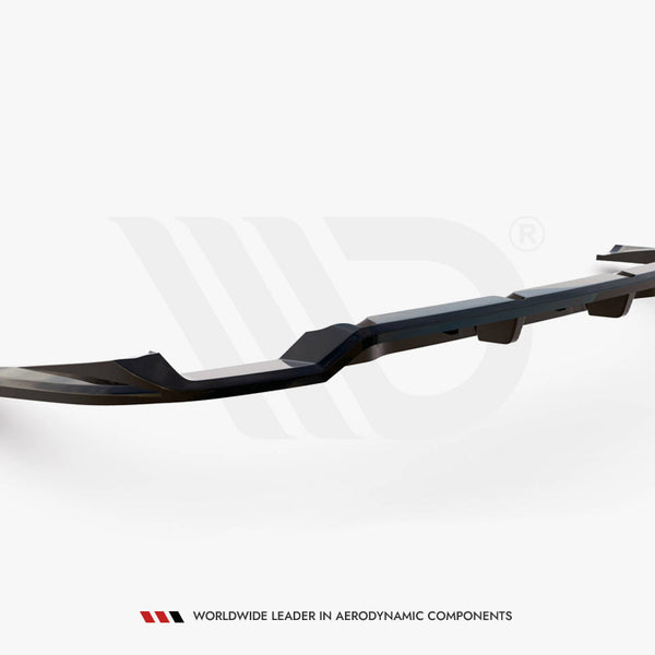 Audi - RS6 Avant C6: Maxton Central Rear Splitter (Vertical Bars)