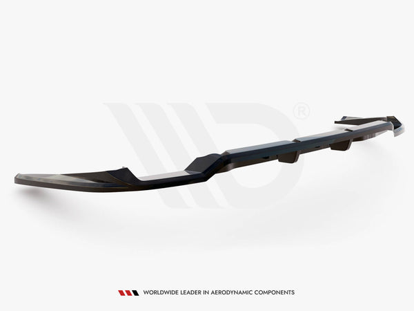 Audi - RS6 Avant C6: Maxton Central Rear Splitter (Vertical Bars)