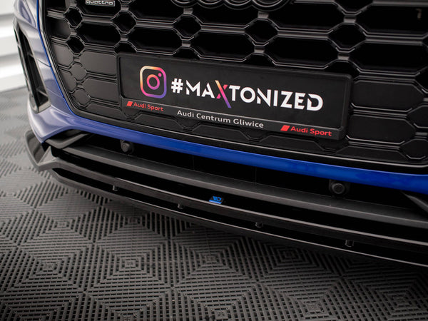 Audi - SQ5 / Q5 S Line SUV / Sportback MK2 Facelift: Maxton Front Splitter V1
