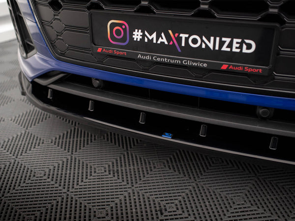 Audi - SQ5 / Q5 S Line SUV / Sportback MK2 Facelift: Maxton Front Splitter V2