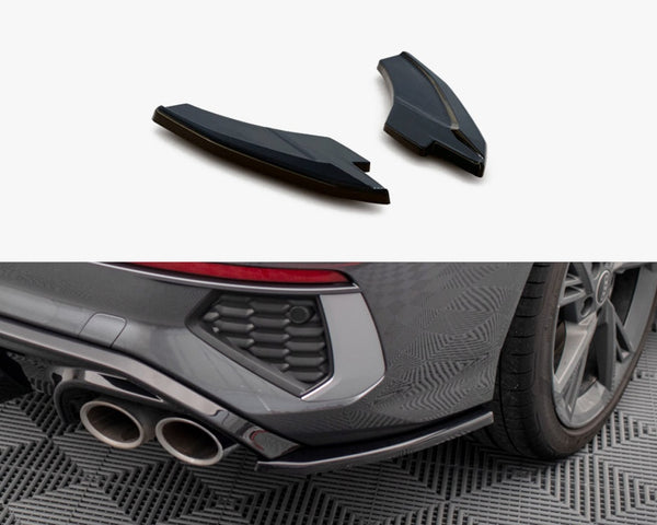 Audi - S3 Sedan 8Y: Maxton Rear Side Splitters V2