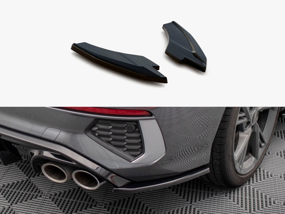 Audi - S3 Sedan 8Y: Maxton Rear Side Splitters V2
