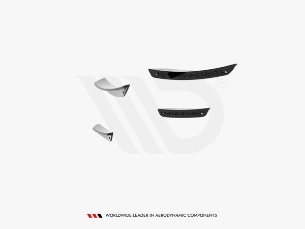 Audi - S3 / A3 S Line 8V Sedan / Cabrio: Maxton Front Bumper Wings (Canards)