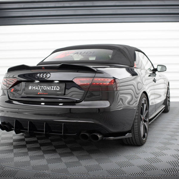 Audi - S5 / A5 S Line Coupe / Cabrio 8T: Maxton Rear Side Splitters V1