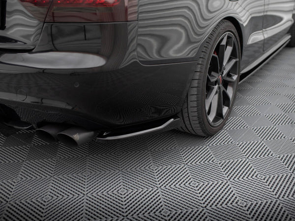 Audi - S5 / A5 S Line Coupe / Cabrio 8T: Maxton Rear Side Splitters V1