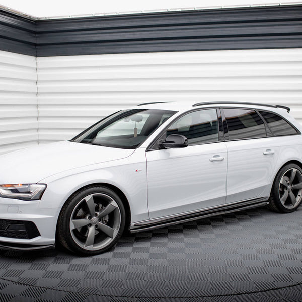 Audi - A4 / A4 S Line / S4 B8: Maxton Side Skirts V3
