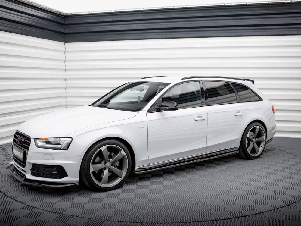 Audi - A4 / A4 S Line / S4 B8: Maxton Side Skirts V3