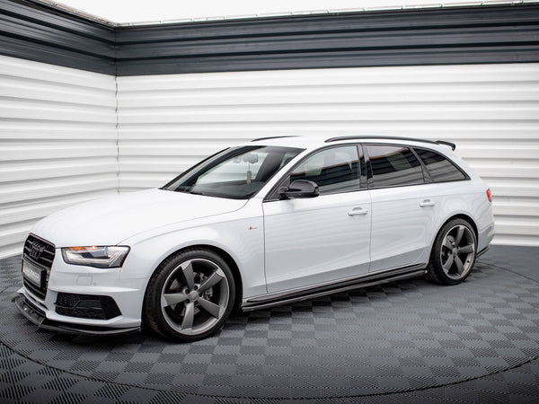 Audi - A4 / A4 S Line / S4 B8: Maxton Side Skirts V3