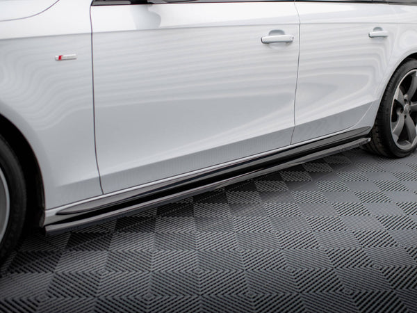 Audi - A4 / A4 S Line / S4 B8: Maxton Side Skirts V3