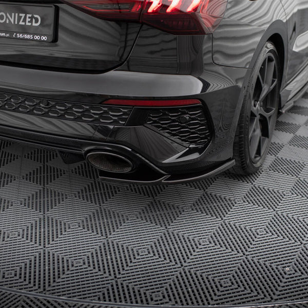 Audi - RS3 Sportback 8Y: Maxton Rear Side Splitters V1
