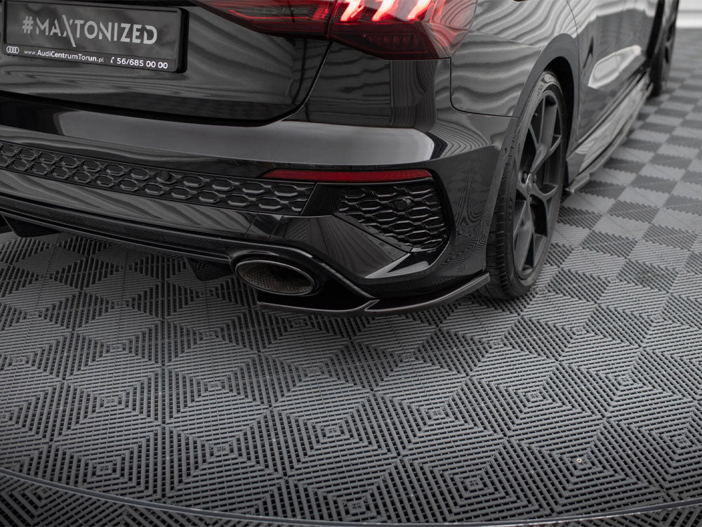 Audi - RS3 Sportback 8Y: Maxton Rear Side Splitters V1