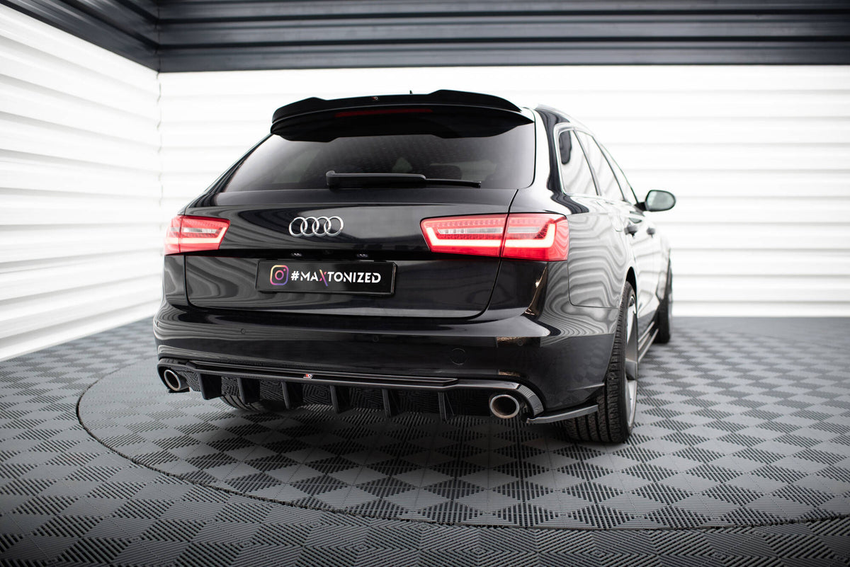 Audi - A6 Sedan / Avant C7 (Version with single exhausts on both sides): Maxton Rear Diffuser