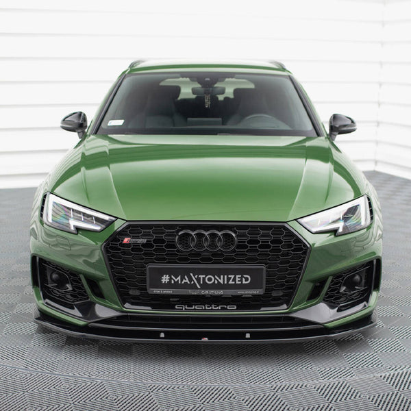 Audi - RS4 B9: Maxton Front Splitter V1