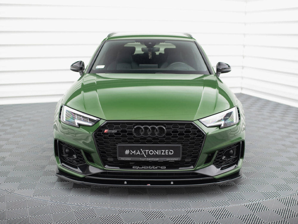 Audi - RS4 B9: Maxton Front Splitter V1