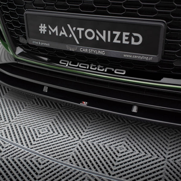 Audi - RS4 B9: Maxton Front Splitter V1