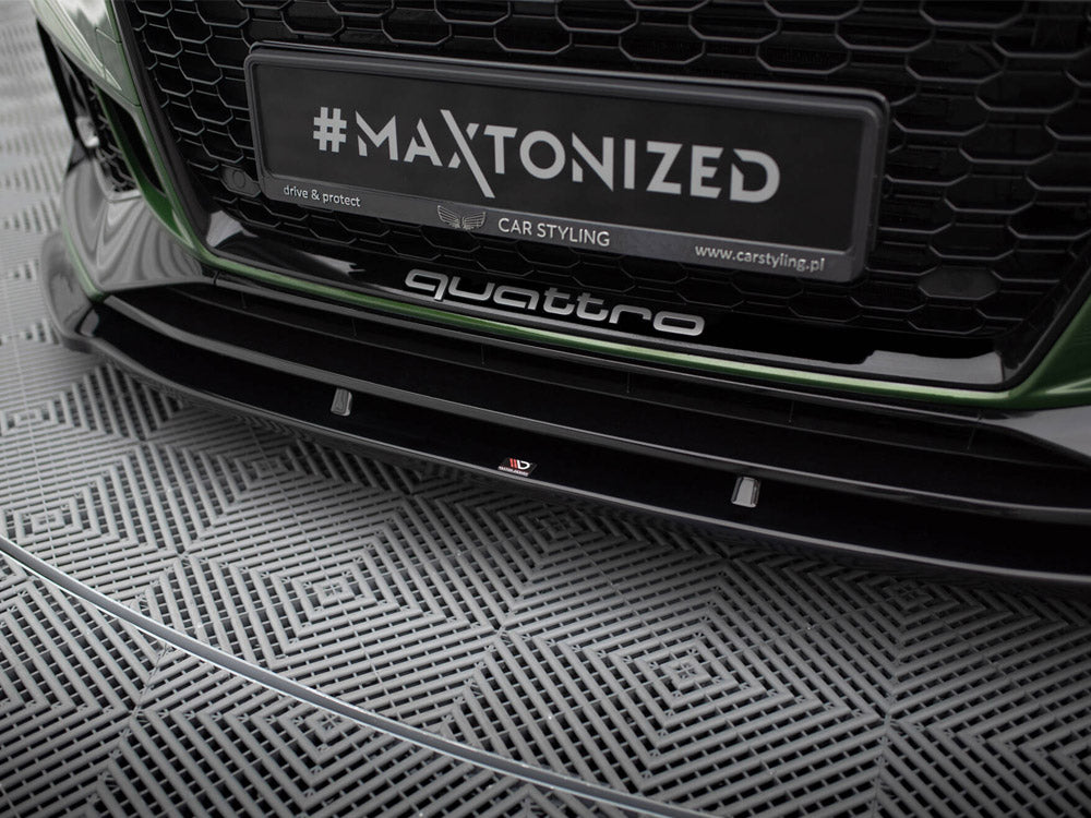 Audi - RS4 B9: Maxton Front Splitter V1