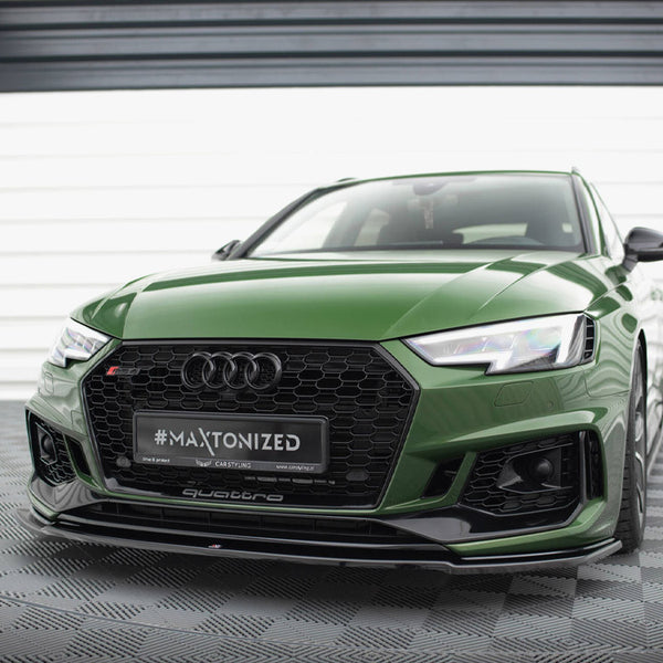 Audi - RS4 B9: Maxton Front Splitter V2