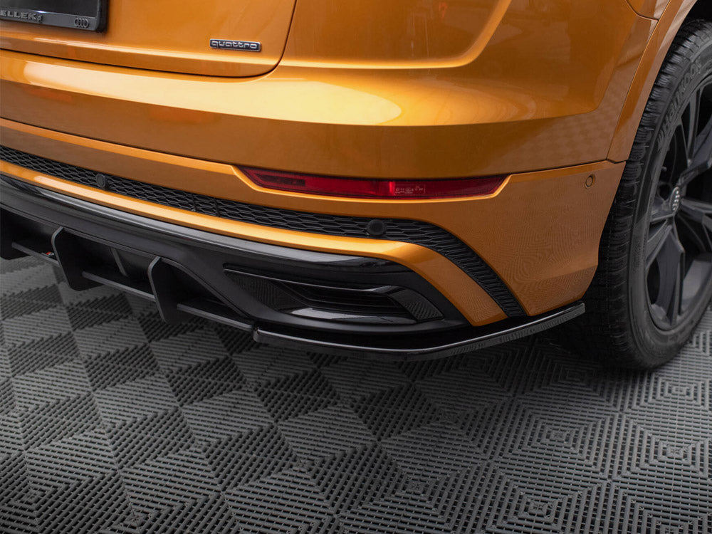Audi - Q8 S Line: Maxton Rear Side Splitters
