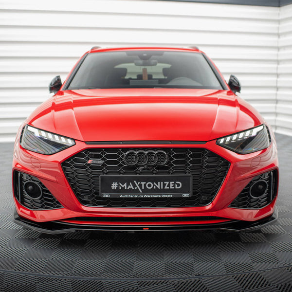 Audi - RS4 B9 Facelift: Maxton Front Splitter V1